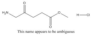 5-AMINO-4-OXO-N-VALERIC ACID METHYL ESTER HYDROCHLORIDE