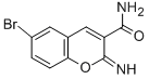 6-BROMO-2-IMINO-2H-1-BENZOPYRAN-3-CARBOXAMIDE