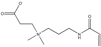 3-((3-丙烯酰胺丙基)二甲基铵)丙酸酯