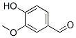 4-Hydroxy-3-methoxy-benzaldehyde