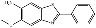 6-amino-5-methoxy-2-phenylbenzothiazole