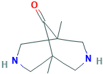 1,5-dimethyl-3,7-diazabicyclo[3.3.1]nonan-9-one(SALTDATA: FREE)