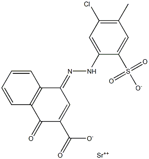 strontium 4-[(5-chloro-4-methyl-2-sulphonatophenyl)azo]-1-hydroxy-2-naphthoate (1:1)