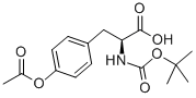 (S)-3-(4-乙酰氧基苯基)-2-((叔丁氧基羰基)氨基)丙酸
