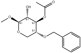 Methyl 3-O-acetyl-4-O-benzyl-β-D-xylopyranoside