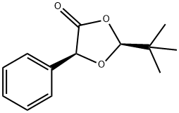 1,3-Dioxolan-4-one, 2-(1,1-dimethylethyl)-5-phenyl-, (2S,5S)-