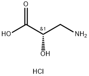 Propanoic acid, 3-amino-2-hydroxy-, hydrochloride (1:1), (2S)-