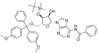 4'-DMTBS-5'-O-(4,4'-二甲氧基三苯甲基)- N6-苯甲酰基腺苷