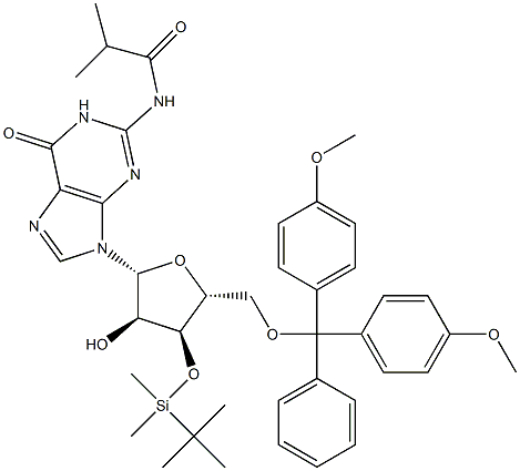 3'-DMTBS-5'-O-(4,4'-二甲氧基三苯甲基)- N2-异丁酰基酰基胞苷