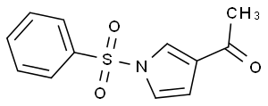 3-乙酰-1-(苯基磺酰氯)吡咯3-ACETYL-1-(PHENYLSULFONYL)PYRROLE