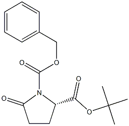 1-Benzyl 2-(2-methyl-2-propanyl) (2S)-5-oxo-1,2-pyrrolidinedicarboxylate