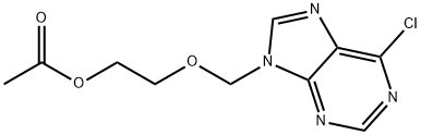 2-((6-Chloro-9H-purin-9-yl)methoxy)ethyl acetate