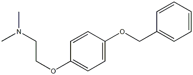 Ethanamine, N,N-dimethyl-2-[4-(phenylmethoxy)phenoxy]-