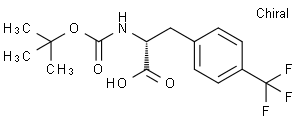 4-(TRIFLUOROMETHYL)-D-PHENYLALANINE, BOC PROTECTED