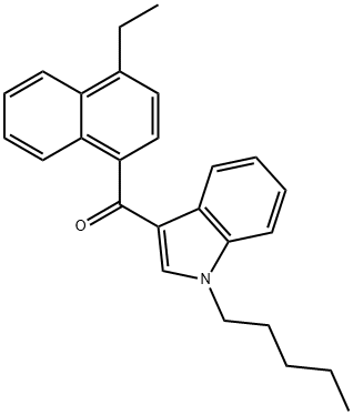Methanone, (4-ethyl-1-naphthalenyl)(1-pentyl-1H-indol-3-yl)-
