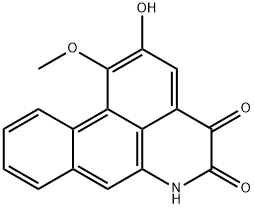 4H-Dibenzo[de,g]quinoline-4,5(6H)-dione, 2-hydroxy-1-methoxy-