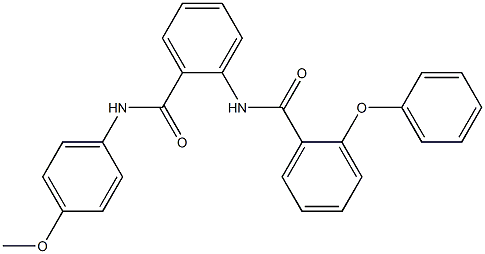 N-(4-methoxyphenyl)-2-[(2-phenoxybenzoyl)amino]benzamide