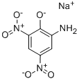 sodium 2-amino-4,6-dinitrophenolate