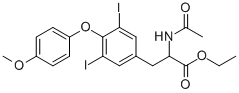 3,5-二碘-4-(4-甲氧苯氧基)-N-乙酰-L-苯丙氨酸乙酯