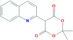2,2-diMethyl-5-(quinolin-2-yl)-1,3-dioxane-4,6-dione