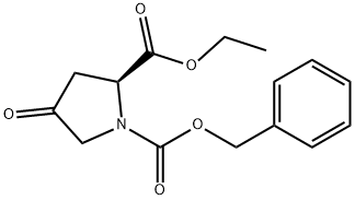 1,2-Pyrrolidinedicarboxylic acid, 4-oxo-, 2-ethyl 1-(phenylmethyl) ester, (2S)-