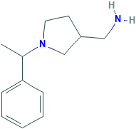 C-[1-(1-Phenyl-ethyl)-pyrrolidin-3-yl]-methylamine