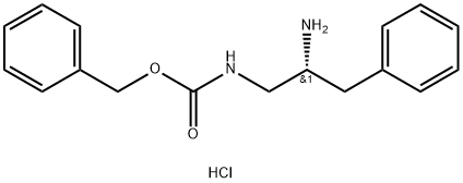 Carbamic acid, [(2R)-2-amino-3-phenylpropyl]-, phenylmethyl ester,monohydrochloride