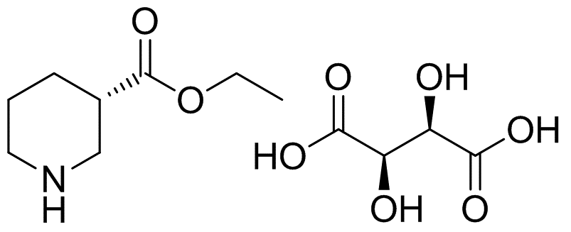 (S)-3-哌啶甲酸乙酯酒石酸盐