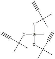 Silane, tris[(1,1-dimethyl-2-propyn-1-yl)oxy]methyl-