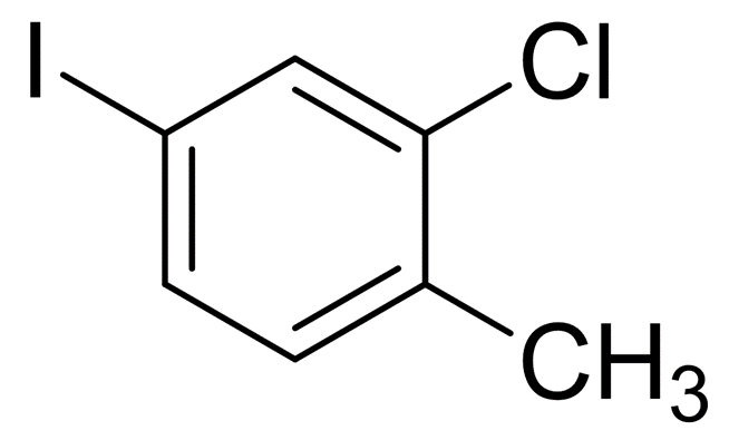 2-Chloro-4-iodotoluene, stabilized with copper