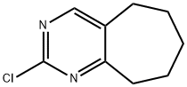 2-chloro-6,7,8,9-tetrahydro-5H-cyclohepta[d]pyrimidine