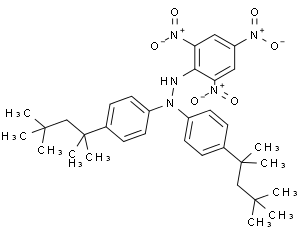1-Picryl-2,2-bis[4-(1,1,3,3-tetramethylbutyl)phenyl]hydrazyl radical