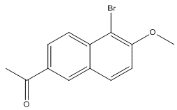 2-乙酰-5-溴-6-甲氧基萘