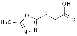 (5-Methyl-[1,3,4]Oxadiazol-2-Ylsulfanyl)-Acetic Acid