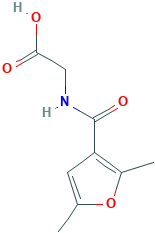 Glycine, N-[(2,5-dimethyl-3-furanyl)carbonyl]-