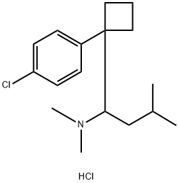 N-[1-[1-(4-氯苯基)环丁基]-3-甲基丁基]-N,N-二甲胺一水盐酸盐