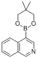ISOQUINOLINE-4-BORONIC ACID 2,2-DIMETHYLPROPANEDIOL-1,3 CYCLIC ESTER