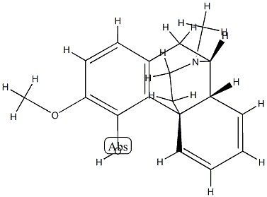 5,6,7,8-tetradehydro-3-methoxy-17-methylmorphinan-4-ol
