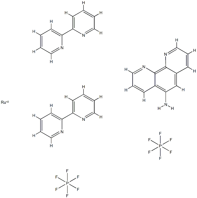 双(2,2-二吡啶)-(5-氨基邻二氮杂菲)双(六氟磷酸)钌