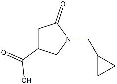 1-(环丙基甲基)-5-氧代吡咯烷-3-羧酸