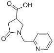 5-氧代-1-(吡啶-2-基甲基)吡咯烷-3-羧酸