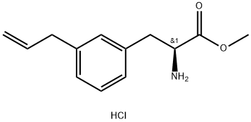 methyl (2S)-2-amino-3-[3-(prop-2-en-1-yl)phenyl]propano ate hydrochloride