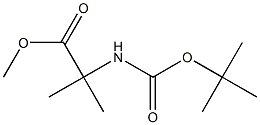 Alanine, N-[(1,1-dimethylethoxy)carbonyl]-2-methyl-, methyl ester