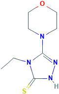 4-乙基-5-吗啉-4H-1,2,4-三唑-3-硫醇
