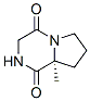 Pyrrolo[1,2-a]pyrazine-1,4-dione, hexahydro-8a-methyl-, (8aS)- (9CI)