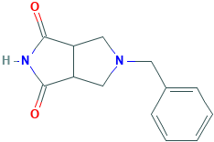 tetrahydro-5-(phenylmethyl)-pyrrolo[3,4-c]pyrrole-1,3(2H,3aH)-dione