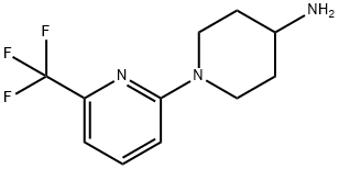 1-[6-(Trifluoromethyl)-2-pyridinyl]-4-piperidinamine