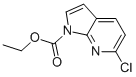 6-CHLORO-1-ETHOXYCARBONYL-7-AZAINDOLE
