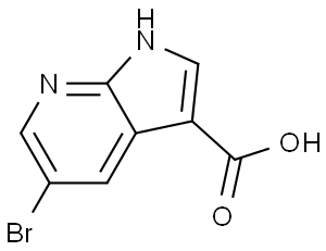 5-溴-7-氮杂吲哚-3-甲酸