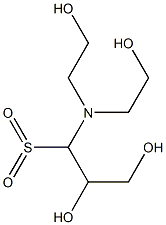3-[bis(2-hydroxyethyl)amino]propane-1,2-diol, compound with sulphur dioxide (1:1)